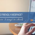 mobile friendly webpage